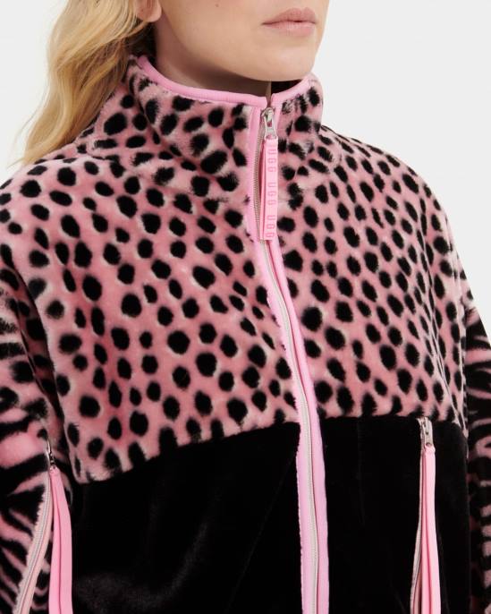 سترة مارلين شيربا أنيماليا التقوقع الوردي نحيف UGG 08HB1297