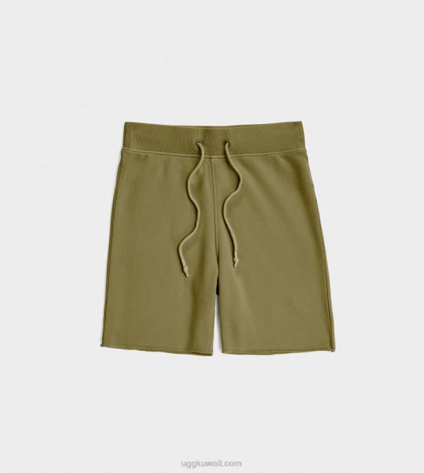 زهارة راكب الدراجة النارية شورت زيتون بري نحيف UGG 08HB1299
