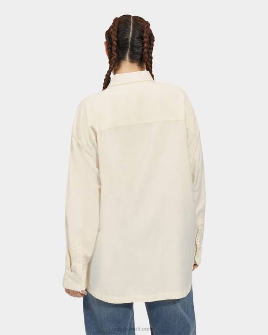 قميص كيميا بأكمام طويلة جص نحيف UGG 08HB1304