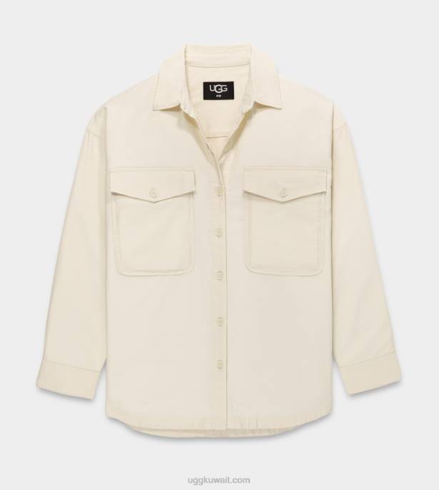 قميص كيميا بأكمام طويلة جص نحيف UGG 08HB1304