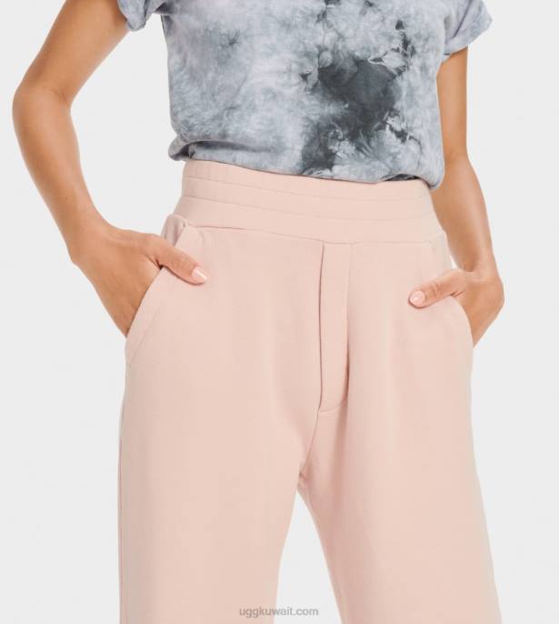 جابي بنطال ذو أرجل واسعة ماء الورد نحيف UGG 08HB130