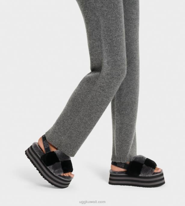 بنطلون عايدة من الكشمير فحم نحيف UGG 08HB1328