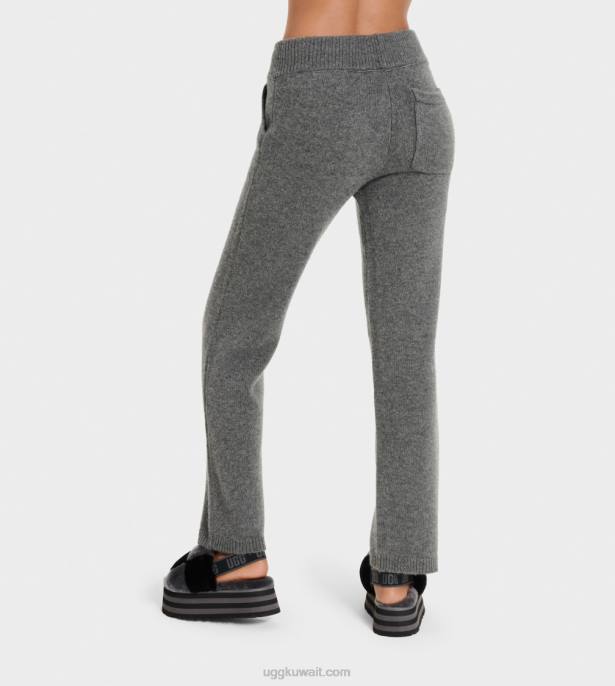 بنطلون عايدة من الكشمير فحم نحيف UGG 08HB1328