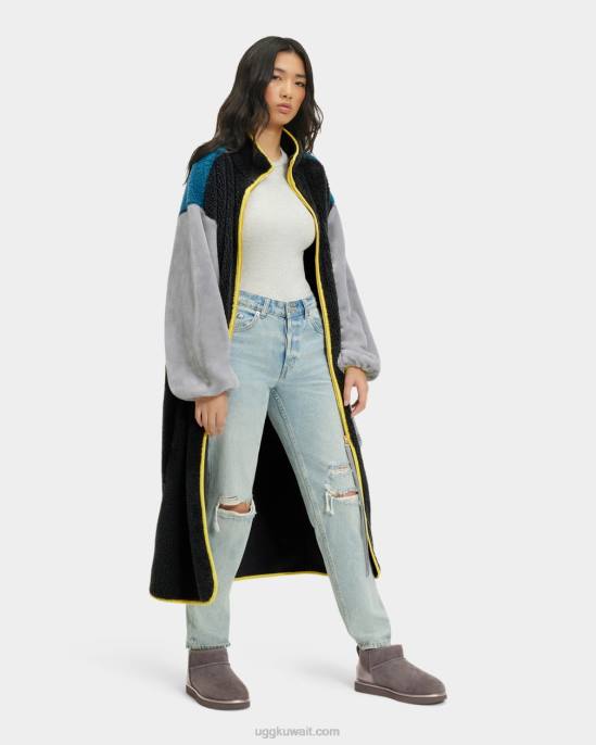 معطف طويل مارلين شيربا حبر نحيف UGG 08HB1336