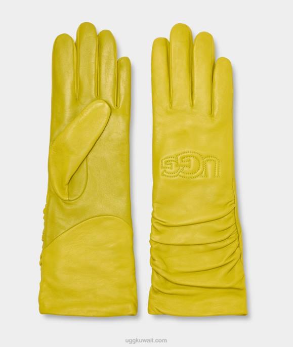 قفاز جلدي بشعار الماركة استمتع نحيف UGG 08HB1348