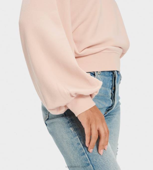 جدول بالون الأكمام طاقم الرقبة ماء الورد نحيف UGG 08HB1360