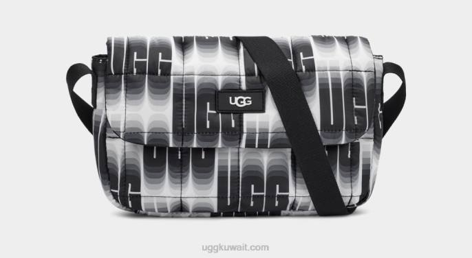 نفخة دالتون كروسبودي الطول الموجي أسود / أبيض نحيف UGG 08HB1381