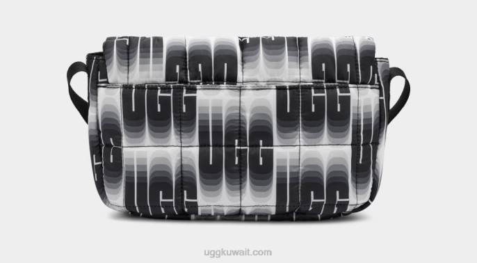 نفخة دالتون كروسبودي الطول الموجي أسود / أبيض نحيف UGG 08HB1381