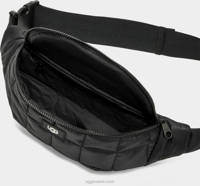 حقيبة حزام جيبس ​​نفخة أسود كل الجنس UGG 08HB1386