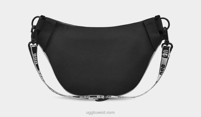 حقيبة حزام ناشا شفافة أسود نحيف UGG 08HB1398