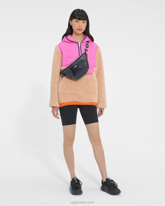 حقيبة حزام ناشا شفافة أسود نحيف UGG 08HB1398