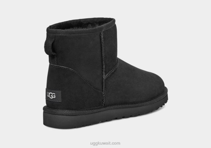 حذاء صغير كلاسيكي أسود رجال UGG 08HB1406