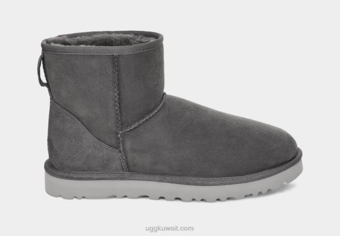 حذاء صغير كلاسيكي الرمادي الداكن رجال UGG 08HB1407