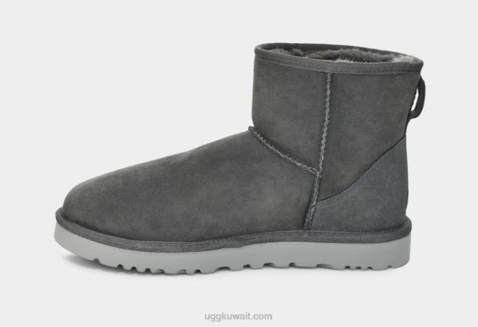 حذاء صغير كلاسيكي الرمادي الداكن رجال UGG 08HB1407