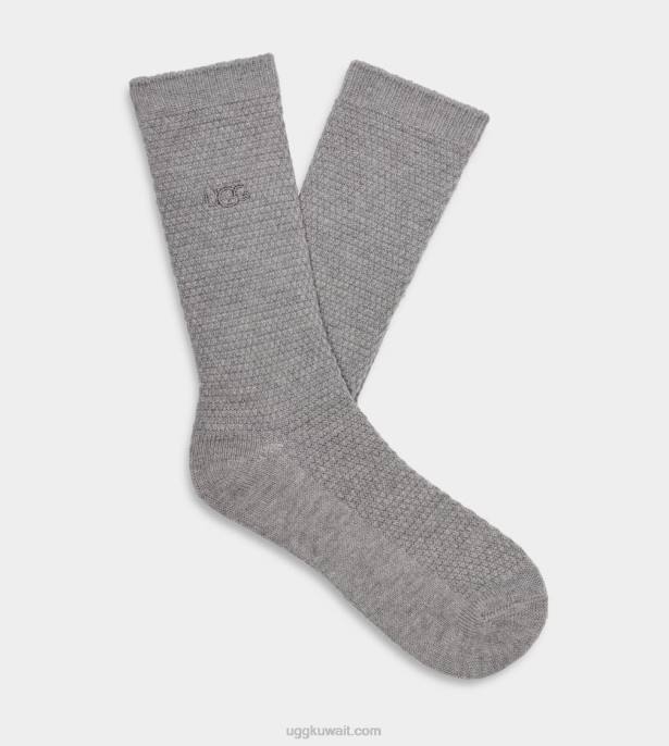 جورب التمهيد الكلاسيكي الثاني هيذر رمادي رجال UGG 08HB1438