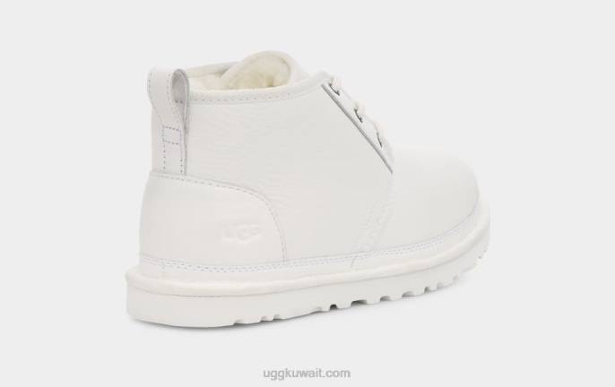 جلد نيوميل أبيض رجال UGG 08HB1482