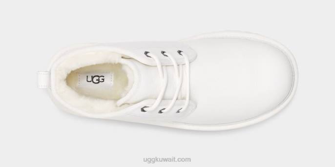 جلد نيوميل أبيض رجال UGG 08HB1482