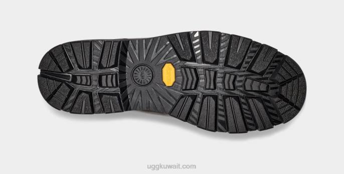 هيلمونت تشيلسي جلد أسود رجال UGG 08HB1505