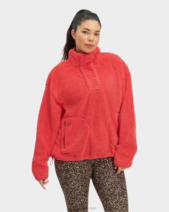 أتويل شيربا كنزة صوفية نصف مبكرة التوت الأحمر نحيف UGG 08HB151