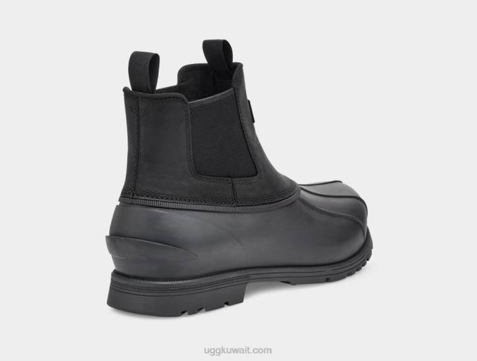 جاتسون تشيلسي أسود رجال UGG 08HB1519