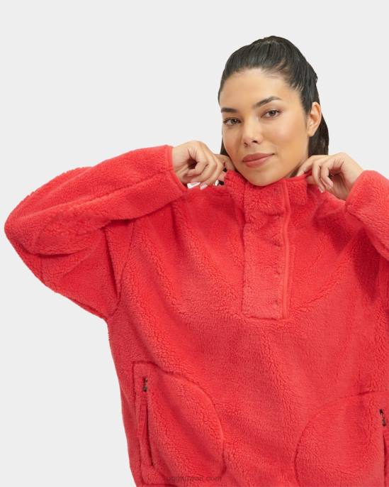 أتويل شيربا كنزة صوفية نصف مبكرة التوت الأحمر نحيف UGG 08HB151