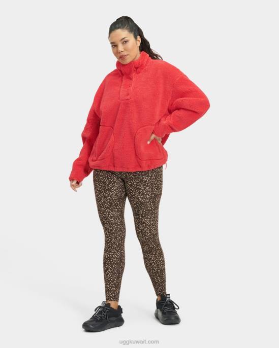 أتويل شيربا كنزة صوفية نصف مبكرة التوت الأحمر نحيف UGG 08HB151