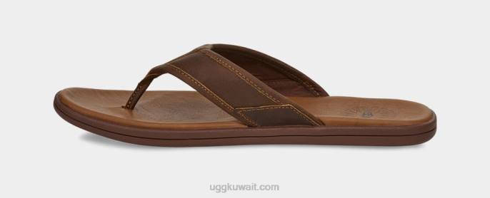 شبشب من الجلد على شاطئ البحر أمتعة السفر رجال UGG 08HB1549