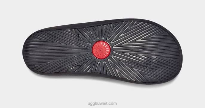 الوجه الثاني من جلد الغزال بروكسايد أسود رجال UGG 08HB1569