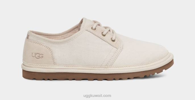 قماش نيوميل منخفض قبعة بيضاء رجال UGG 08HB1575