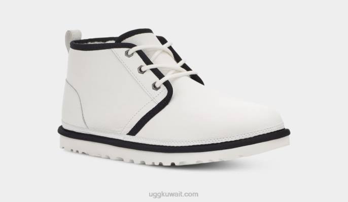 جلد نيوميل جلد أبيض / أسود رجال UGG 08HB1577