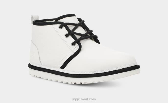 جلد نيوميل جلد أبيض / أسود رجال UGG 08HB1577