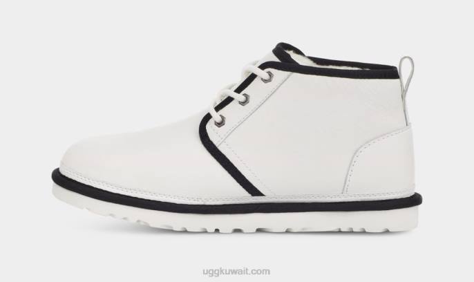 جلد نيوميل جلد أبيض / أسود رجال UGG 08HB1577