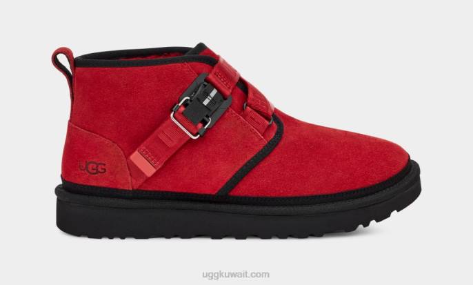 نيوميل كويك كليك سامبا أحمر / أسود رجال UGG 08HB1583