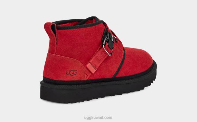 نيوميل كويك كليك سامبا أحمر / أسود رجال UGG 08HB1583