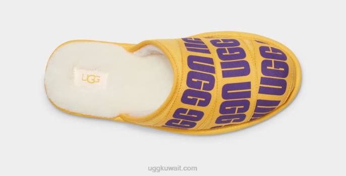 جرجر الرسم الفرقة أرجواني / أصفر رجال UGG 08HB1596