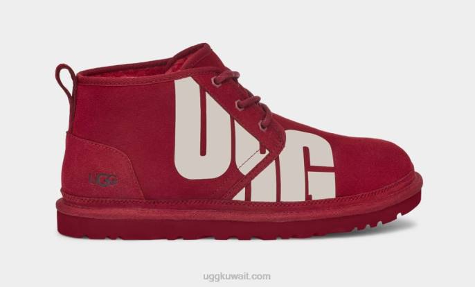 نيوميل تشوب أحمر غني رجال UGG 08HB1598