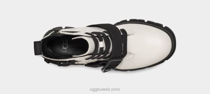 ربط الحذاء أشتون أبيض نحيف UGG 08HB15