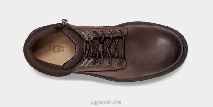 بيلتمور منتصف التمهيد اصبع القدم عادي جلد شجاع رجال UGG 08HB1605