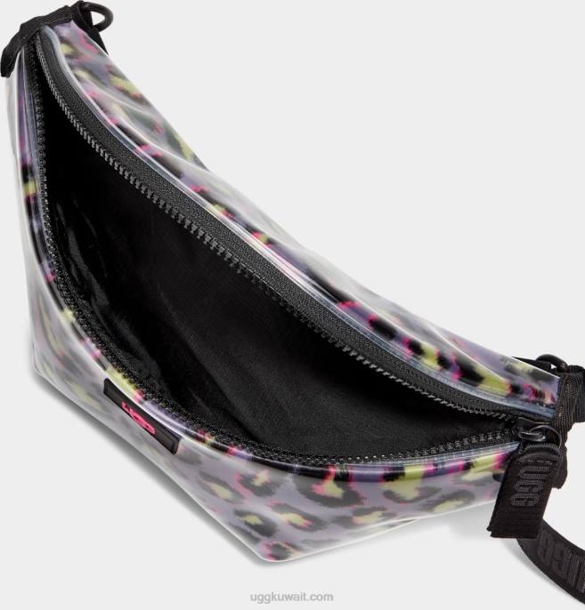 حقيبة حزام ناشا شفافة بقعة سوداء نحيف UGG 08HB160
