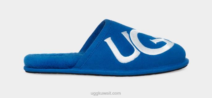 أبلى الشعار كلاسيكي أزرق / أبيض رجال UGG 08HB1618