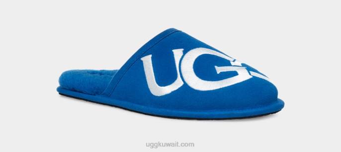 أبلى الشعار كلاسيكي أزرق / أبيض رجال UGG 08HB1618