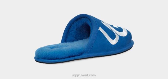 أبلى الشعار كلاسيكي أزرق / أبيض رجال UGG 08HB1618