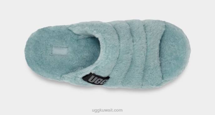 زغب لك سمك القرش رمادي / أسود رجال UGG 08HB1621