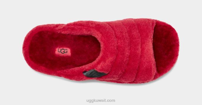 زغب لك زغب السامبا الأحمر رجال UGG 08HB1627