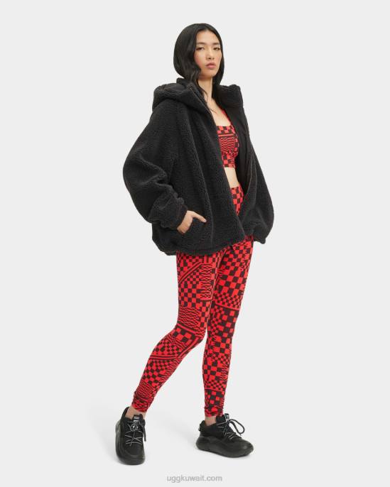 سترة أولمبيا الثاني الأسود نحيف UGG 08HB165