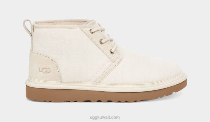قماش نيوميل الثاني قبعة بيضاء رجال UGG 08HB1660