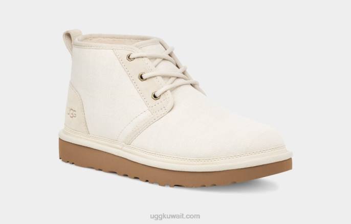 قماش نيوميل الثاني قبعة بيضاء رجال UGG 08HB1660