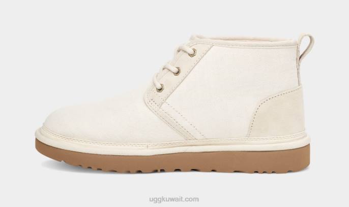 قماش نيوميل الثاني قبعة بيضاء رجال UGG 08HB1660