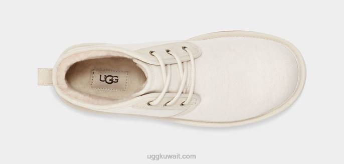 قماش نيوميل الثاني قبعة بيضاء رجال UGG 08HB1660