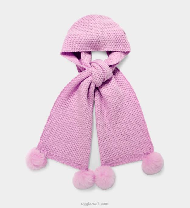 وشاح أيسلين على شكل خلية نحل مع بوم زهرة الكوارتز نحيف UGG 08HB171